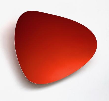 Heiner Thiel, wvz 767, eloxiertes Aluminium, 114 x 82 x 23 cm