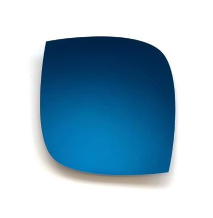 Heiner Thiel, wvz 778, eloxiertes Aluminium, 70 x 70 x 14 cm