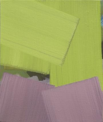 Holger Fitterer, Jawo, 2018, Öl auf Leinwand, 30 x 25 cm