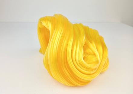 Maria Bang Espersen, Soft Wave in Orange, 2024, Glas, 11 x 19 x 16 cm