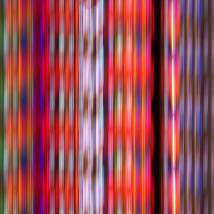 Martin Vosswinkel, Lichtspuren HH_012_271, Fotografie, Leuchtkasten, 30 x 30 cm