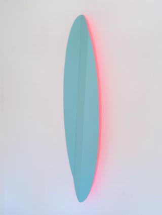 Michael Post o. T. WVZ 2 16 487 2016 Fiberglas über Stahl und Acryl