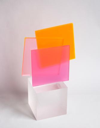 Monika Falke, Sunset, 2023, Acrylglas, 29 x 18 cm