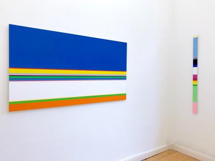 Nicholas Bodde Impuls und Behutsamkeit Galerie Corona Unger Ausstellungsansicht Kabinett 1