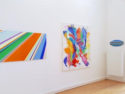 Nicholas Bodde Impuls und Behutsamkeit Galerie Corona Unger Ausstellungsansicht Raum 1