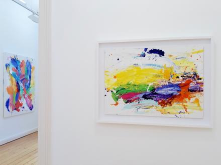 Nicholas Bodde Impuls und Behutsamkeit Galerie Corona Unger Ausstellungsansicht Raum 2 cc
