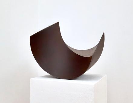 Rüdiger Seidt, Catiahelix, 2020, Cortenstahl, 27 x 26 x 31 cm