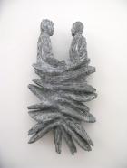 Christofer Kochs, Twins, Wandkörper, 2012, Öl und Lack auf Holz