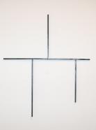 Ekkehard Neumann, o.T., 2009, geschwärztes Eisen, 62 x 90 cm