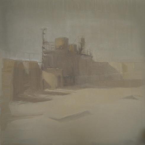 Fernando X. González, Öl auf Leinwand, 60 x 60 cm