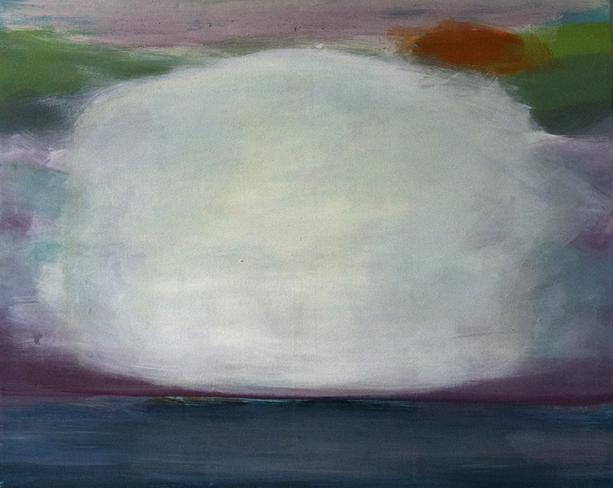 Frank Zucht, Wolke, 2014, Acryl auf Nessel, 122 x 150 cm