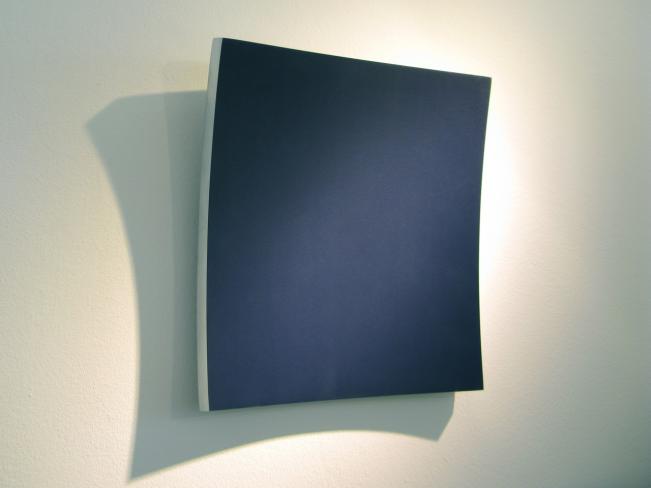 Heiner Thiel, WVZ 561, eloxiertes Aluminium, 33 x 30 x 5 cm