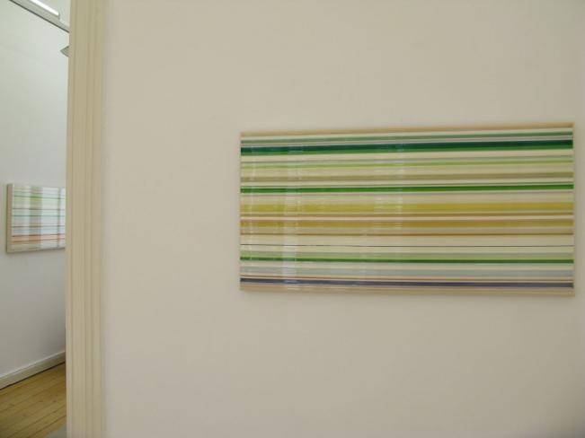 Katrin Heesch, Katrin Heesch, Bild 293, 2006, Latex auf Leinwand, 40 x 80 x 2 cm