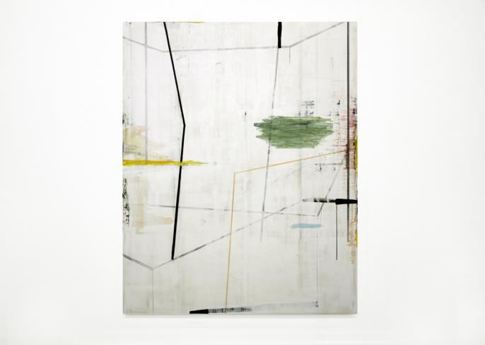 Rudy Lanjouw, Bild 16-08, Acryl auf Leinwand, 200 x 160 cm