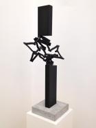 Thomas Röthel, Drehung, 2015, Stahl, Höhe 61 cm